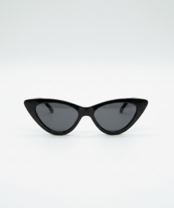Occhiali da sole cat-eye neri
