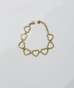 Bracciale cuoricini